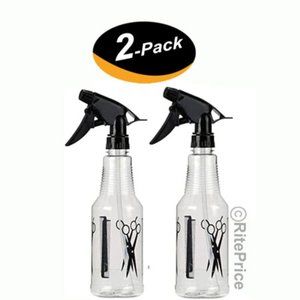 Hairdressing Spray Bottle Salon Barber Hair Tools Water Sprayer 500ml (2 Pack)